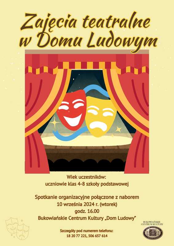 Dom Ludowy nabor-na-zajecia-tearalne-w-domu-ludowym