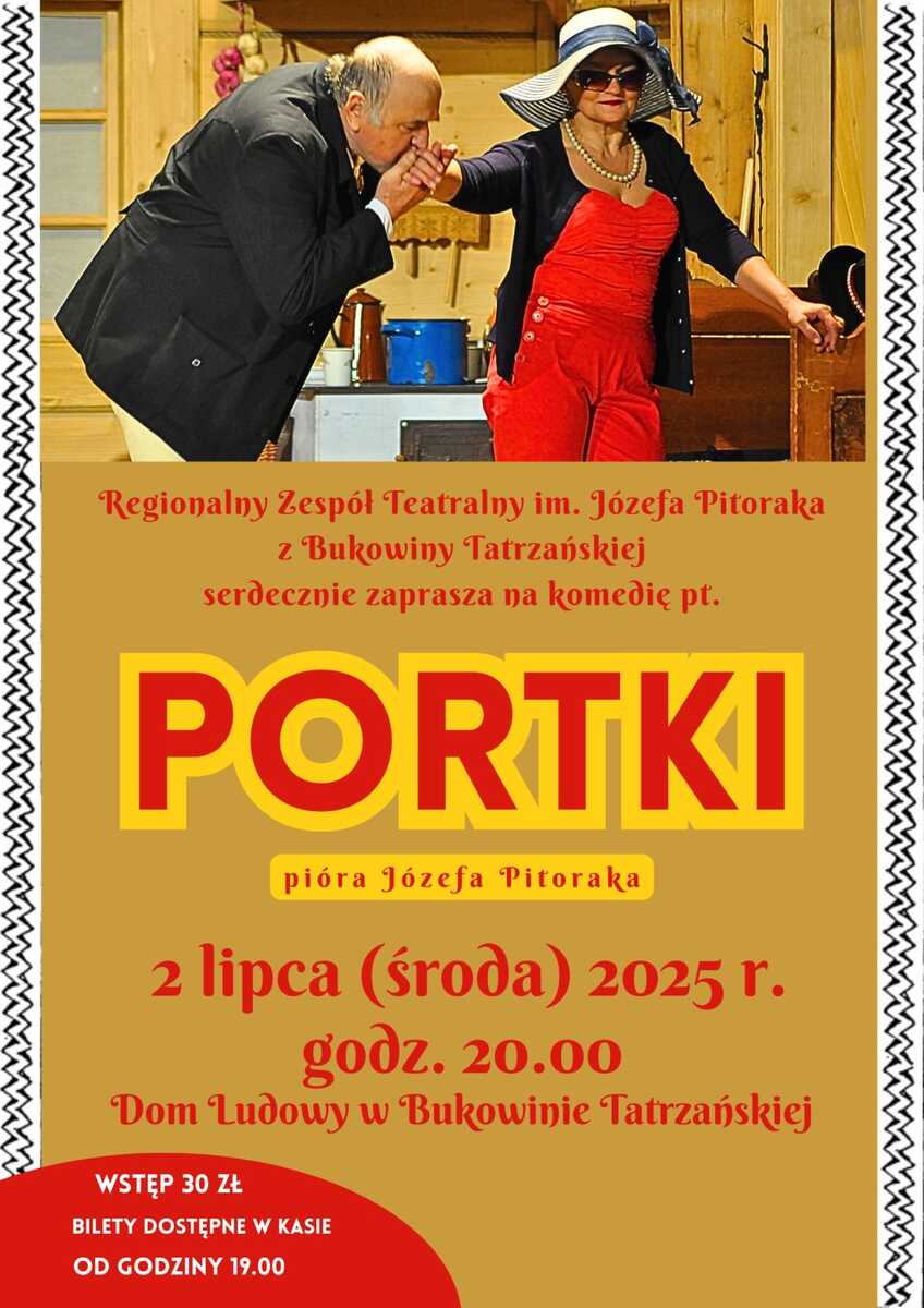 Sztuka teatralna „Portki”