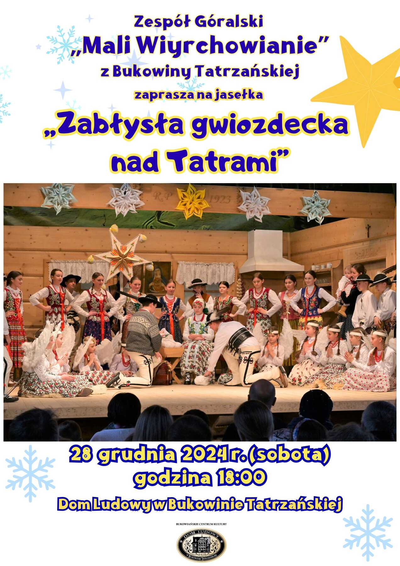 Dom Ludowy zablysla-gwiozdecka-nad-tatrami